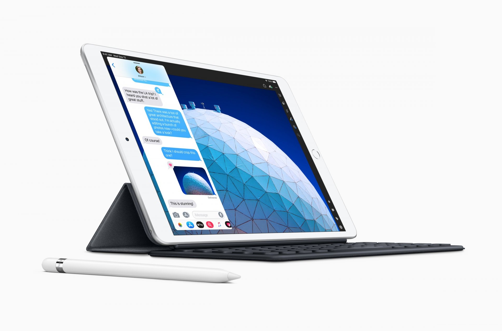 Érintőpaneles billentyűzetet készül piacra dobni az Apple az iPad készülékekhez